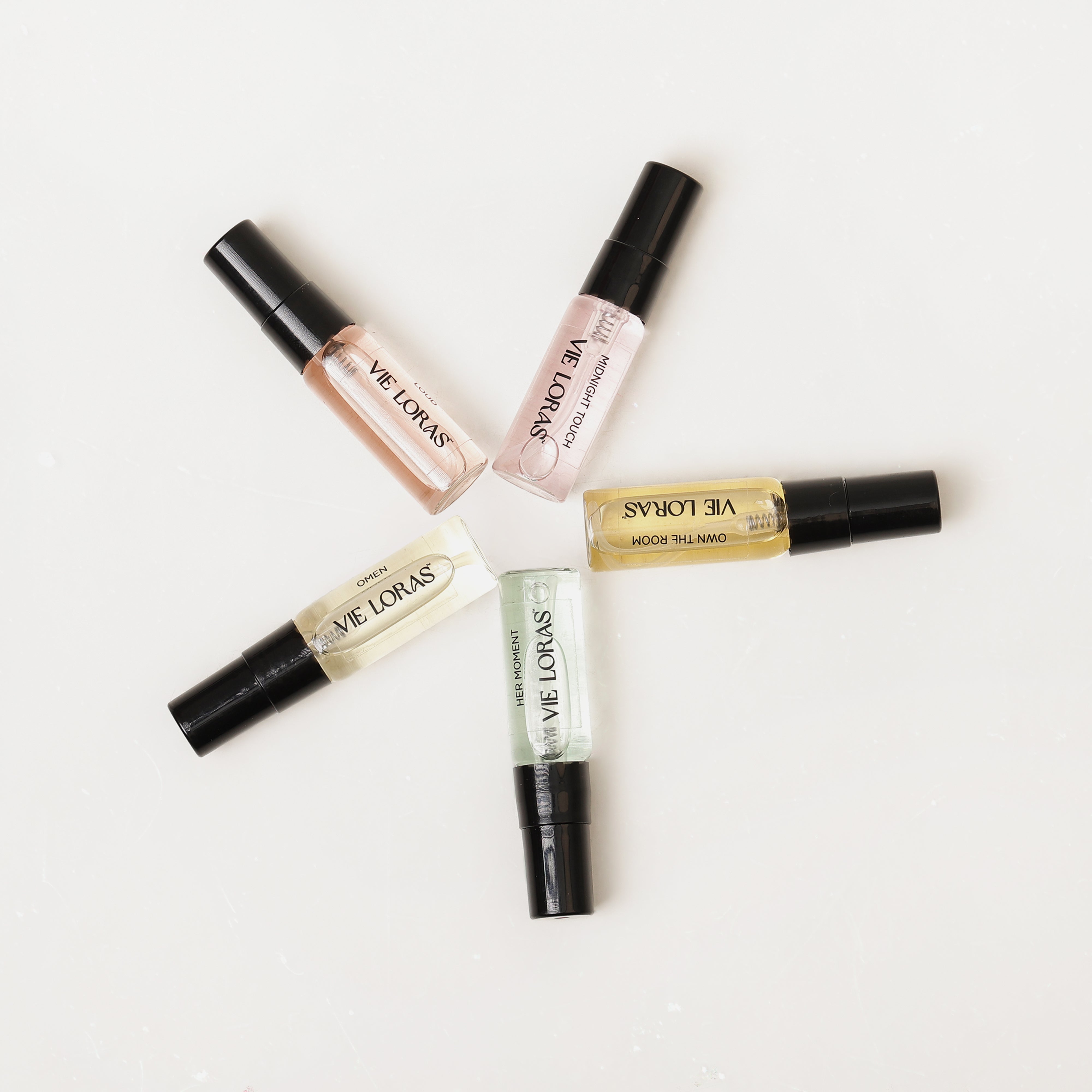 VIE LORAS Discovery Set – 5 Perfume Testers (5ml Each)